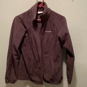 Columbia size small fleece - black